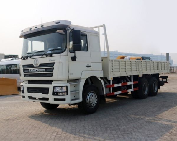 SHACMAN F3000 รถบรรทุก 6x4 340hp ยูโร II ขาว 10 ล้อ รถบรรทุก