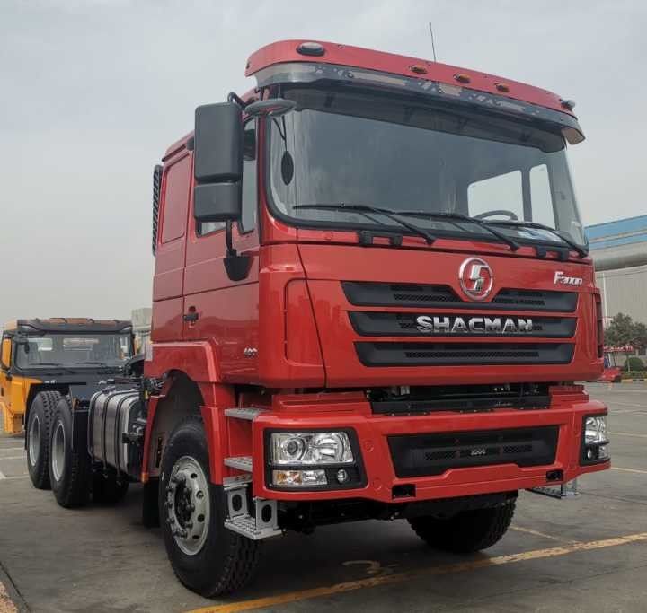 สีฟ้า SHACMAN F3000 หัวแทรกเตอร์ 6x4 460 HP EuroV Shacman หัวแทรกเตอร์