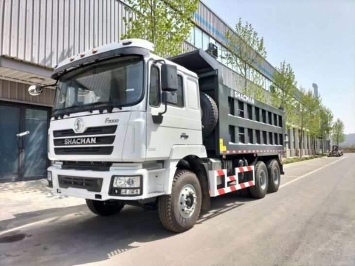 สีเทา ใหม่ภารกิจหนัก SHACMAN F3000 รถบรรทุก 6x4 420 ยูโร II 10 ล้อ