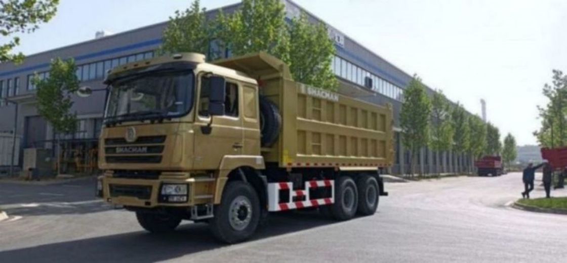 SHACMAN F3000 รถขนของ 6x4 380 ยูโรII ทอง 30-50 ตัน เครื่องยนต์ดีเซล 8x4 รถขนของ