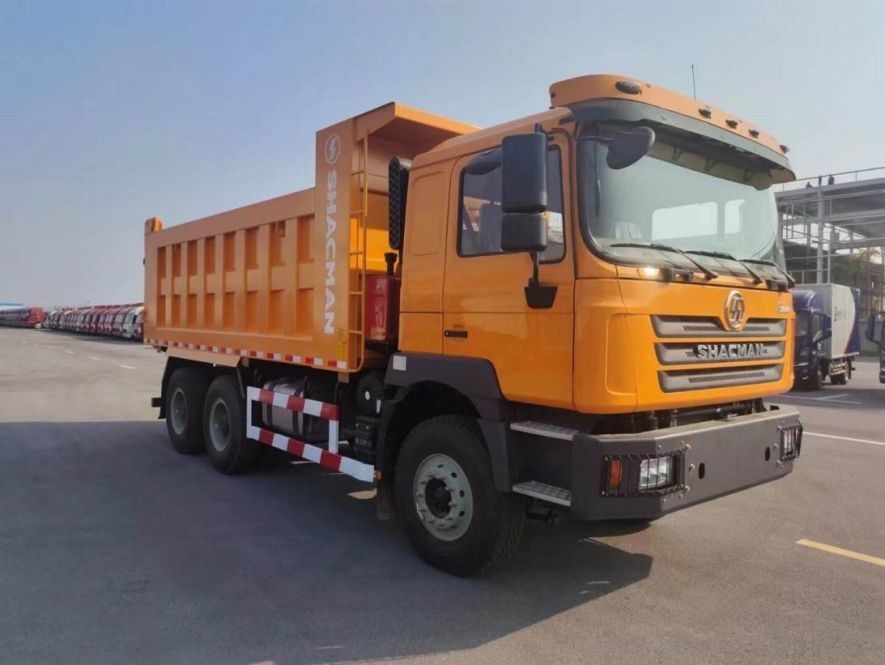 SHACMAN Single Sleeper Dump Truck F3000 6x4 400Hp EuroII ผลงานที่แข็งแรงและความจุของใช้