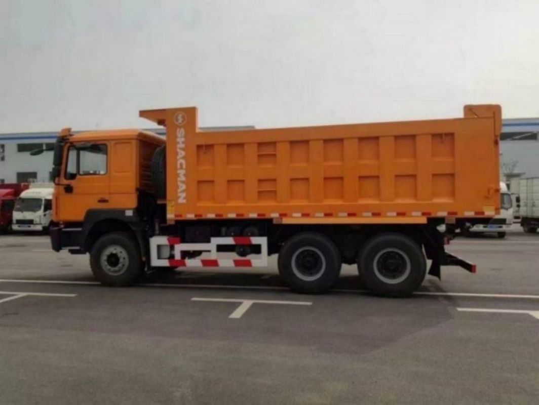 SHACMAN Single Sleeper Dump Truck F3000 6x4 400Hp EuroII ผลงานที่แข็งแรงและความจุของใช้