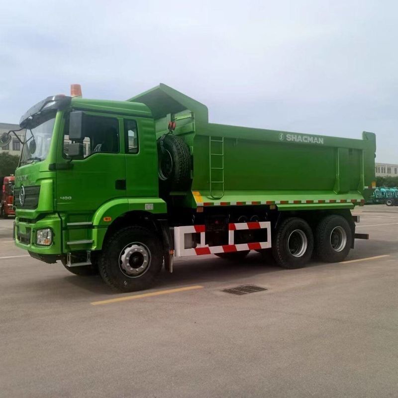 SHACMAN 3 แอ็กซ์ดัมป์ทรัค H3000 6x4 400HP EuroII 50Ton สามแกนดัมป์ทรัค