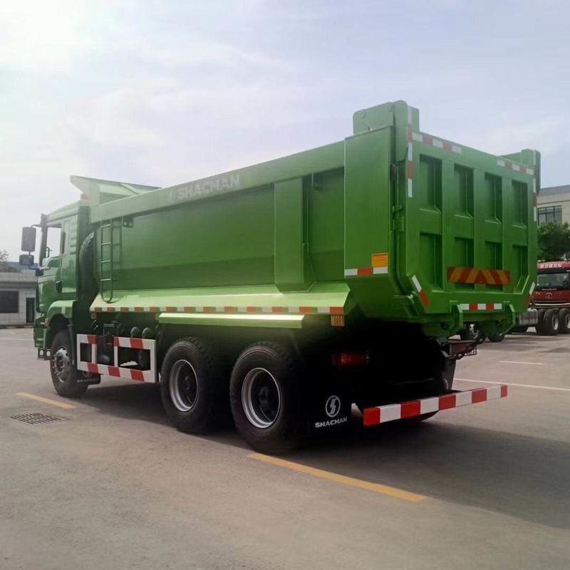 SHACMAN 3 แอ็กซ์ดัมป์ทรัค H3000 6x4 400HP EuroII 50Ton สามแกนดัมป์ทรัค