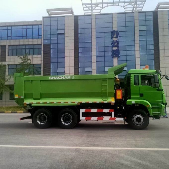 SHACMAN 3 แอ็กซ์ดัมป์ทรัค H3000 6x4 400HP EuroII 50Ton สามแกนดัมป์ทรัค