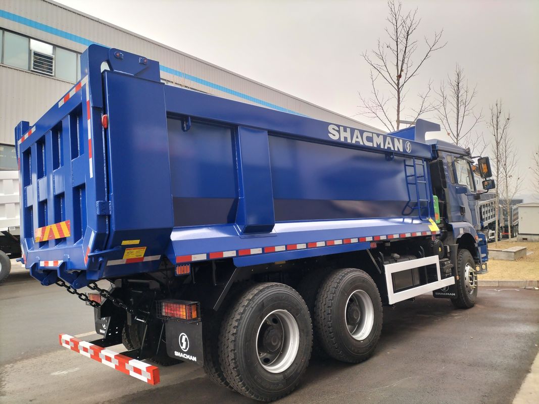 10 ยาง SHACMAN H3000 รถบรรทุกขยะ 6x4 380hp ยูโร