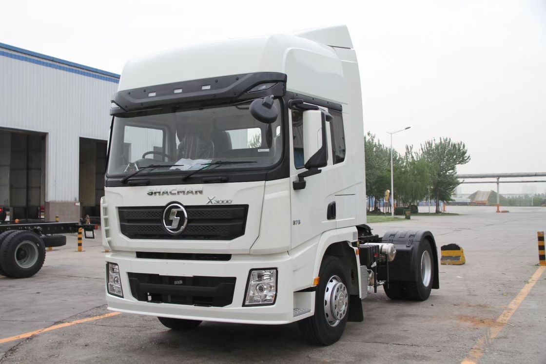 SHACMAN รถบรรทุกแทรกเตอร์คุณภาพสูง X3000 4X2 เครื่องยนต์ไดเซล 375HP ยูโร V 30-40tons โลจิสติก การขนส่ง รถบรรทุกแทรกเตอร์