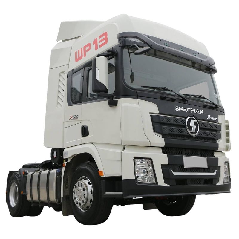 SHACMAN X3000 4x2 แทร็กเตอร์หัวรถยนต์ แรง แทร็กเตอร์รถยนต์ 375Hp WEICHAI เครื่องยนต์