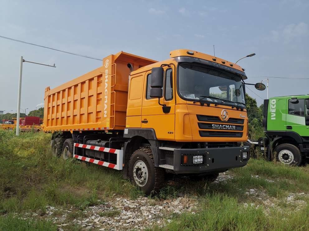 SHACMAN 3 แอ็กซ์ Dump Truck F3000 6x4 430HP ยูโรII 25 ตัน 3 แอ็กซ์ Dump Truck