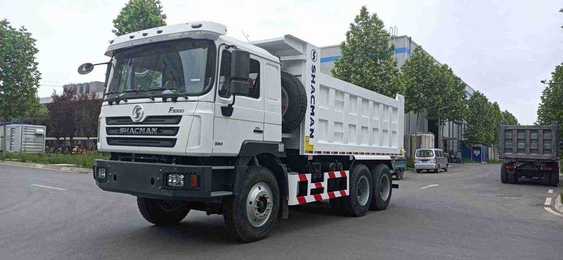 SHACMAN 3 Axle Heavy Dump Truck F3000 6x4 430HP EuroII 25 ตัน รถขนของสามแกน
