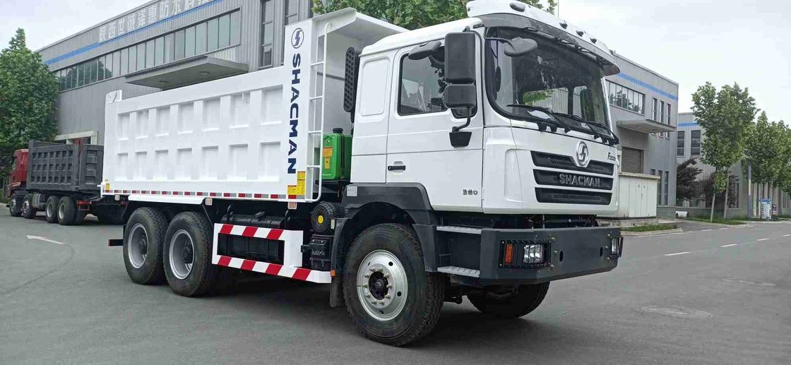 SHACMAN 3 Axle Heavy Dump Truck F3000 6x4 430HP EuroII 25 ตัน รถขนของสามแกน