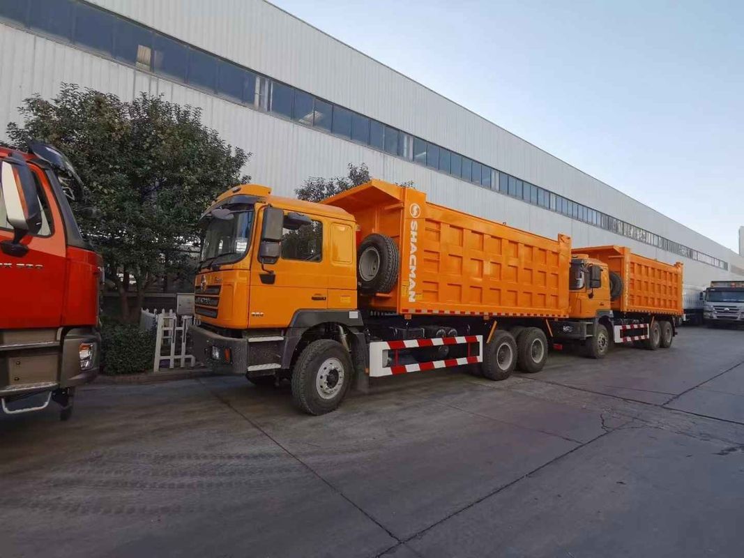 SHACMAN 3 แอ็กซ์ดัมป์ทรัค F3000 8x4 430HP ยูโรII 25 ตัน 3 แอ็กซ์ดัมป์ทรัค