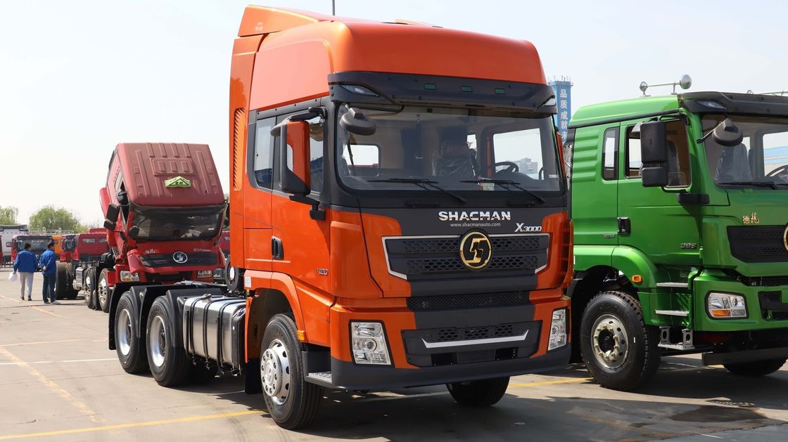 คัมมินส์ 420hp 10 ล้อ 6X4 SHACMAN X3000 หัวรถบรรทุก