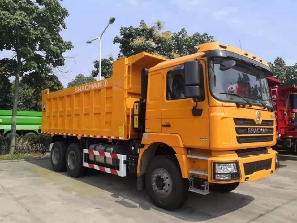 SHACMAN F3000 380HP 6x4 รถยนต์ยนต์ EuroII 10 ล้อ รถยนต์ยนต์ WEICHAI เครื่องยนต์