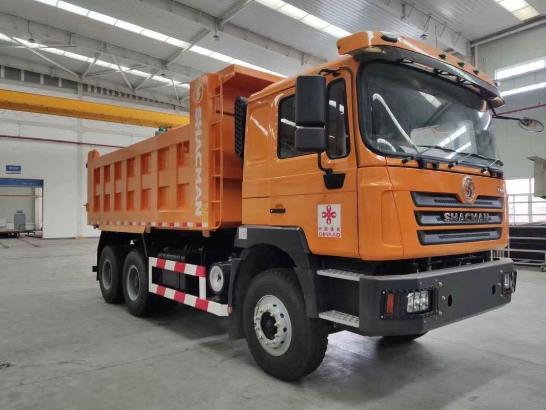 SHACMAN F3000 380HP 6x4 รถยนต์ยนต์ EuroII 10 ล้อ รถยนต์ยนต์ WEICHAI เครื่องยนต์