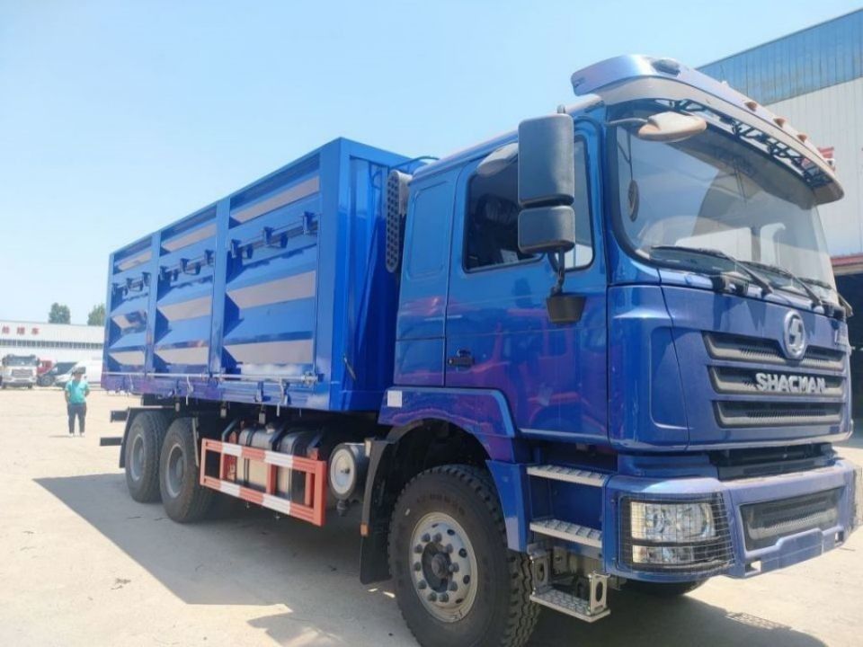SHACMAN F3000 380HP 6x4 รถยนต์ยนต์ EuroII 10 ล้อ รถยนต์ยนต์ WEICHAI เครื่องยนต์