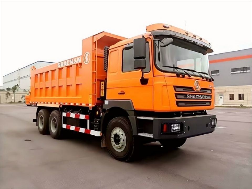 SHACMAN F3000 380HP 6x4 รถยนต์ยนต์ EuroII 10 ล้อ รถยนต์ยนต์ WEICHAI เครื่องยนต์