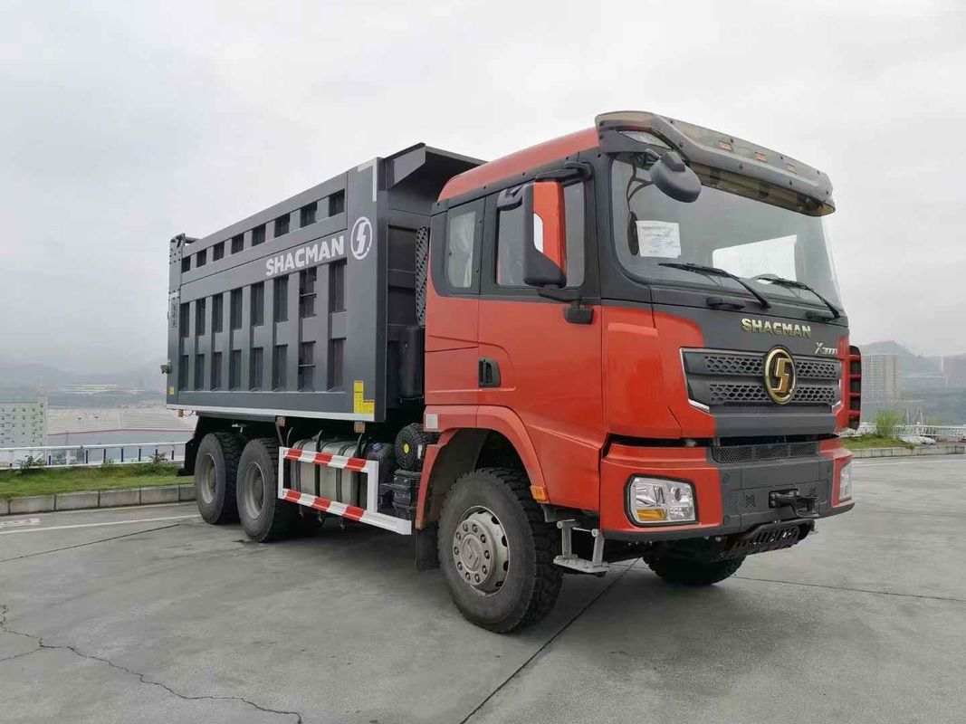 เครื่องยนต์ดีเซล Cummins SHACMAN รถบรรทุกขยะหนัก 25 ตัน ค่าใช้งาน X3000 6x4 420 EuroIII