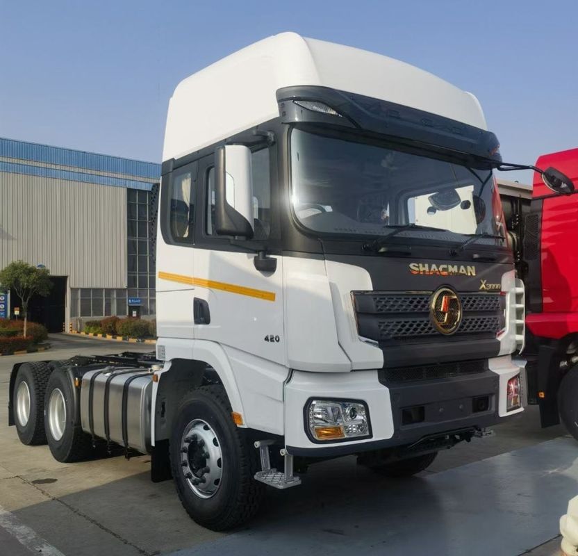 SHACMAN X3000 10 ล้อ รถยนต์ แทรคเตอร์ รถบรรทุก WEICHAI CUMMINS เครื่องยนต์ 380hp 400hp 430hp