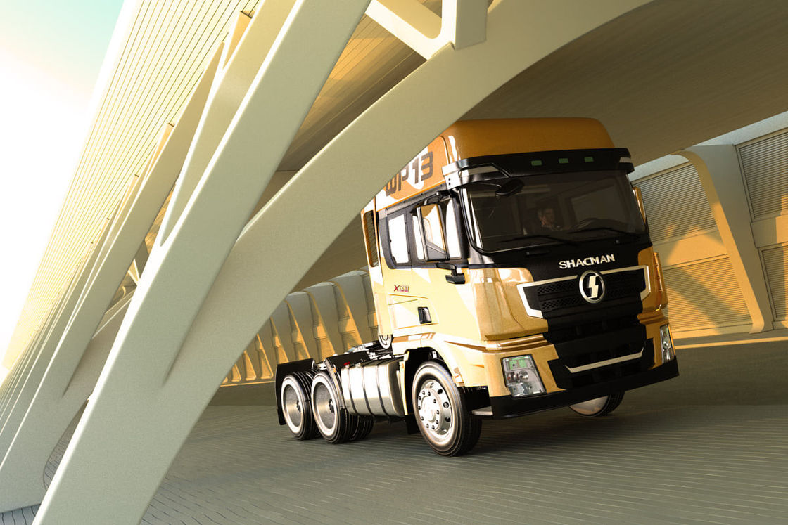 SHACMAN X3000 6X4 4x2 รถบรรทุกแทรกเตอร์สําหรับอัลจีเรีย 10 ล้อ CUMMINS 420HP สําหรับขาย