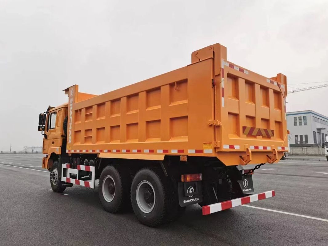 SHACMAN ยูโร II ถึง ยูโร V 6x4 รถขุดเหมือง GCW 50 ตัน WeICHAI เครื่องยนต์ Cummins เครื่องยนต์