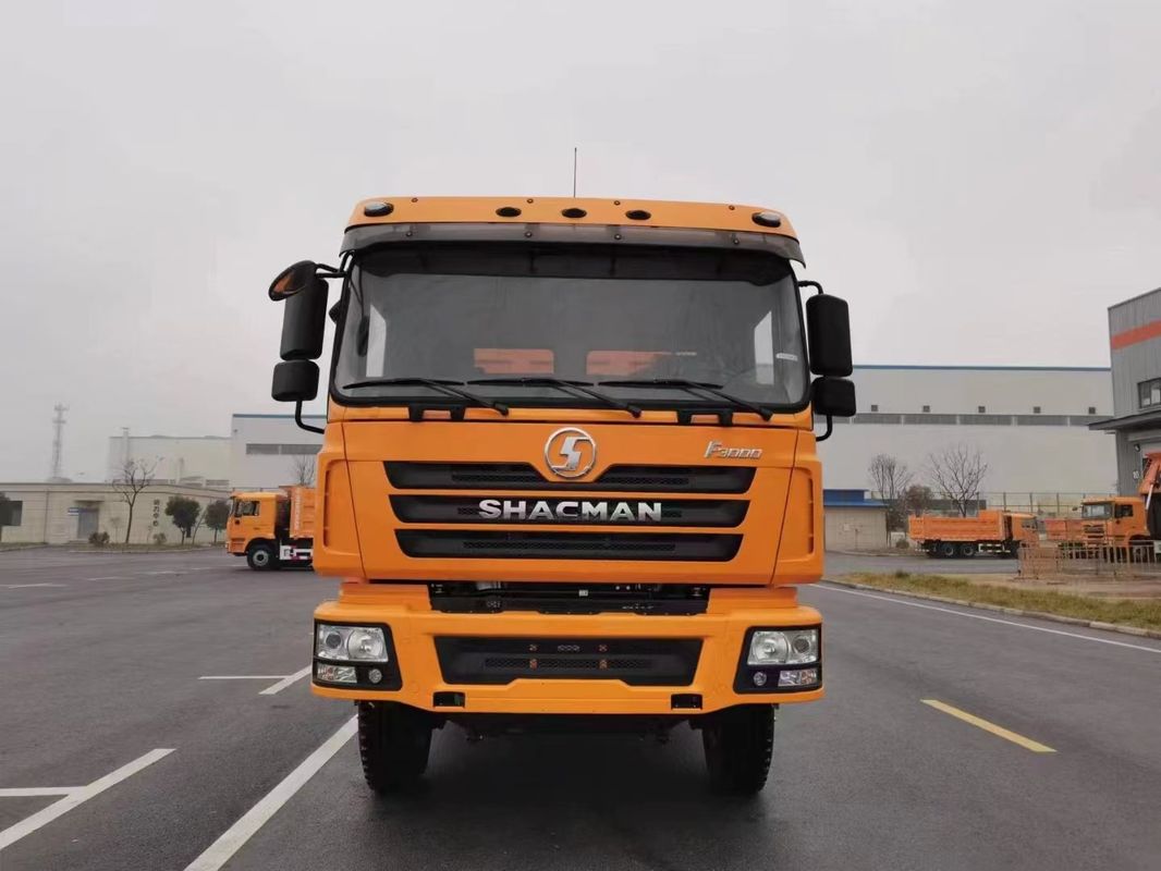SHACMAN ยูโร II ถึง ยูโร V 6x4 รถขุดเหมือง GCW 50 ตัน WeICHAI เครื่องยนต์ Cummins เครื่องยนต์