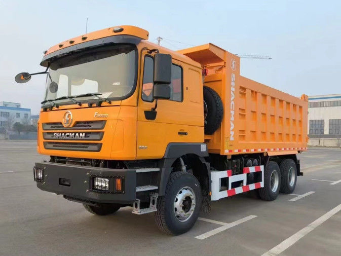 SHACMAN ยูโร II ถึง ยูโร V 6x4 รถขุดเหมือง GCW 50 ตัน WeICHAI เครื่องยนต์ Cummins เครื่องยนต์