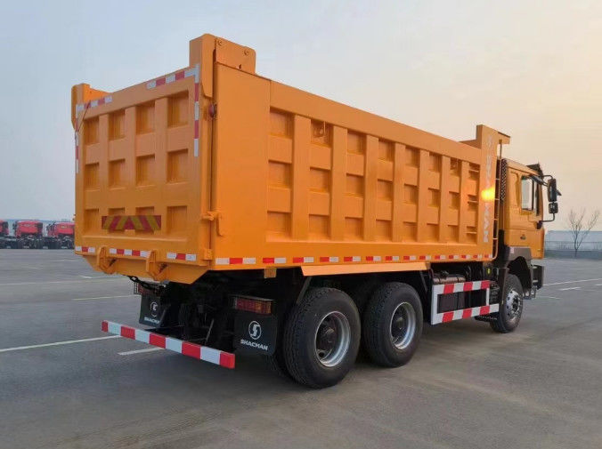 SHACMAN ยูโร II ถึง ยูโร V 6x4 รถขุดเหมือง GCW 50 ตัน WeICHAI เครื่องยนต์ Cummins เครื่องยนต์