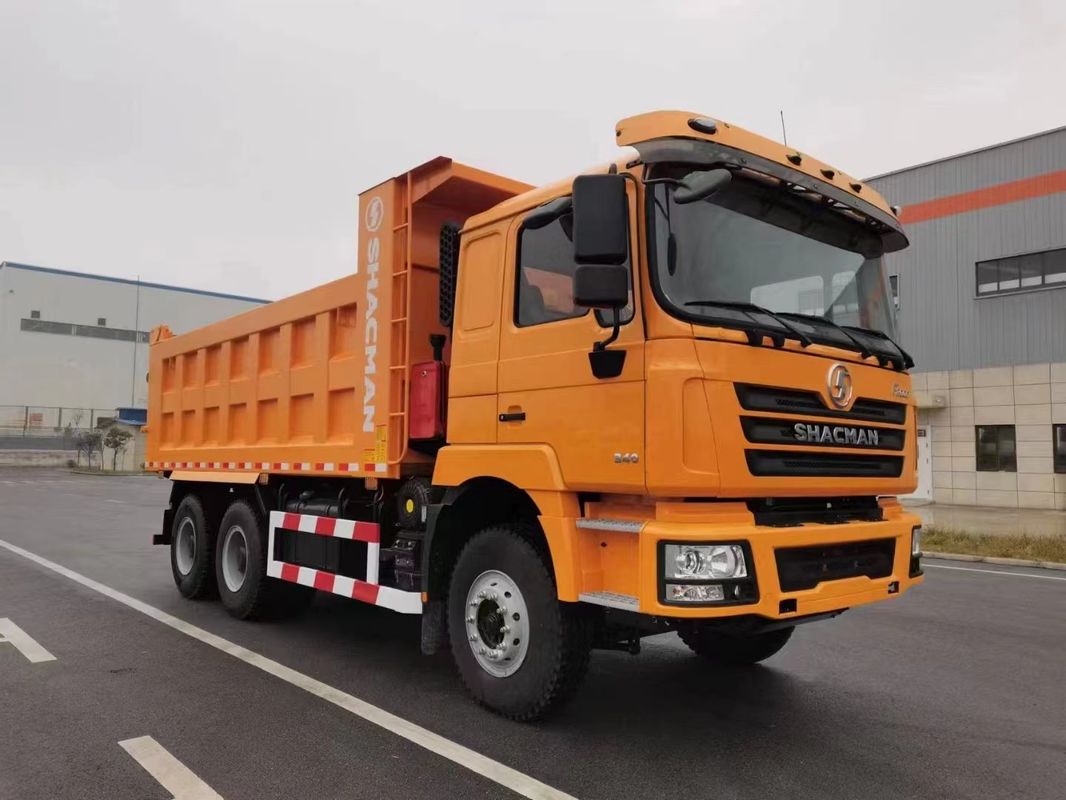 SHACMAN ยูโร II ถึง ยูโร V 6x4 รถขุดเหมือง GCW 50 ตัน WeICHAI เครื่องยนต์ Cummins เครื่องยนต์
