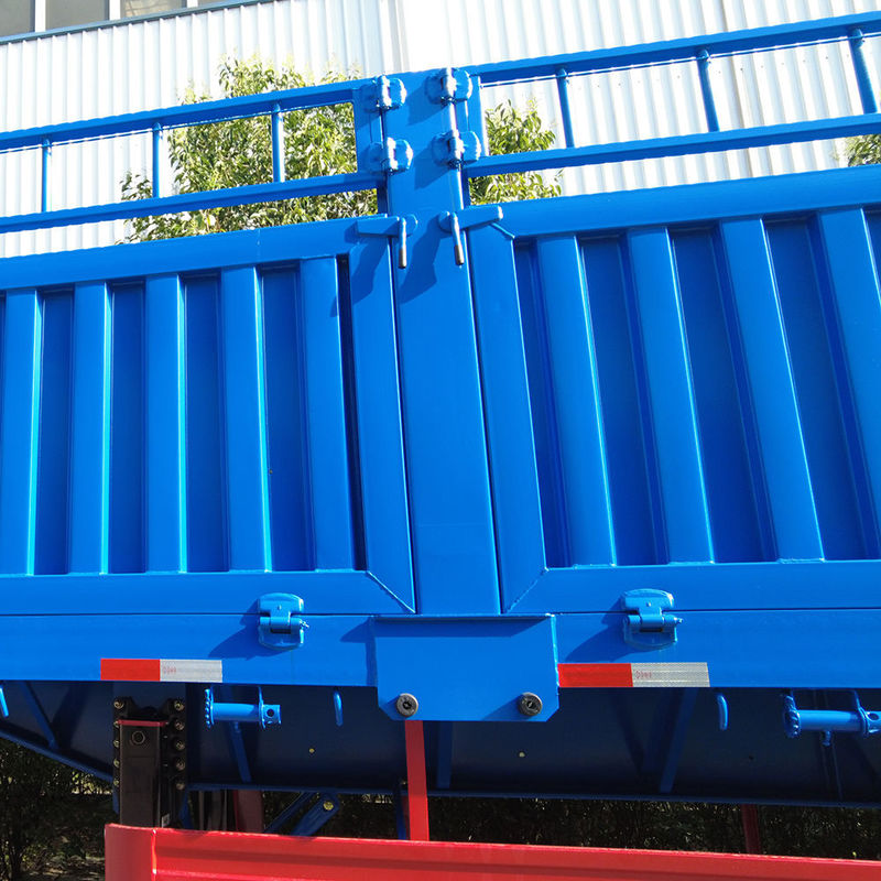 CIMC 3 Axles Truck Fence Cargo 60 ตัน Semi-trailer กับคอนเทนเนอร์ ทวิสล็อค