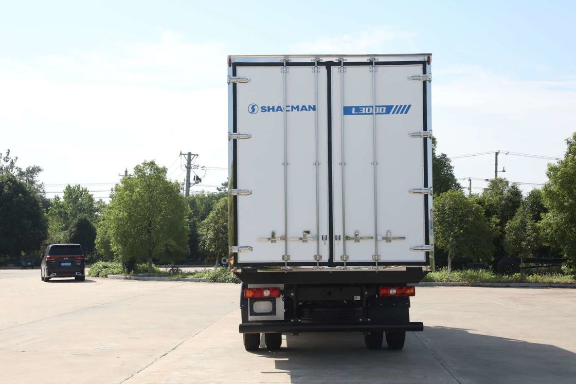SHACMAN L3000 รถกระบะ 4x2 340hp รถกระบะ 290hp ยูโร II ขาว 6 ล้อ รถกระบะ