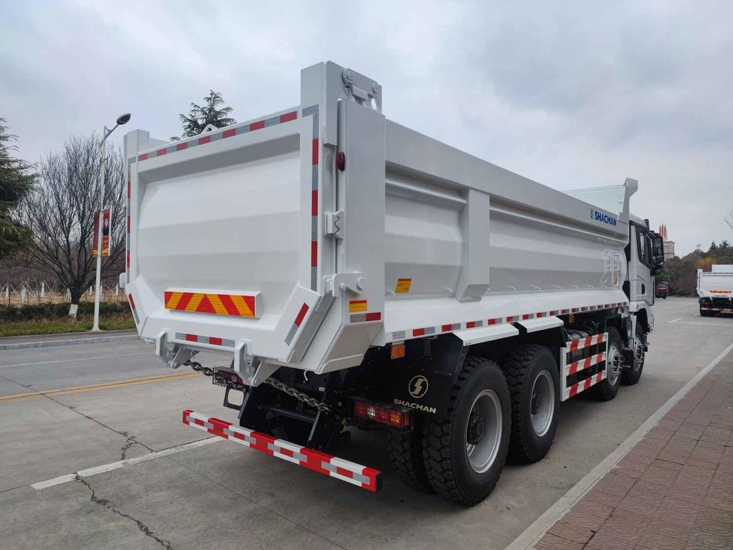 450HP โรงงานขายตรง Shacman X3000 8 * 4 รถกระบะใหม่ 12 ล้อ