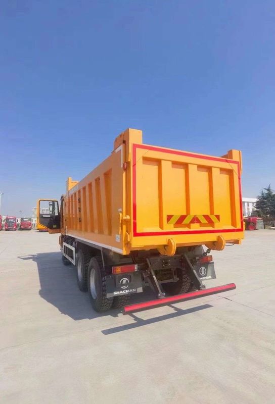 เครื่องยนต์ดีเซล Cummins SHACMAN รถบรรทุกขยะหนัก 25 ตัน ค่าใช้งาน X3000 6x4 420 EuroIII