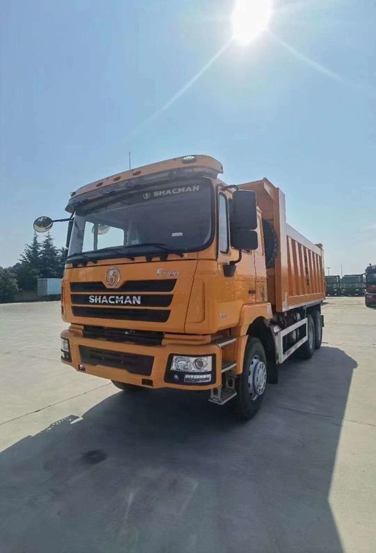 เครื่องยนต์ดีเซล Cummins SHACMAN รถบรรทุกขยะหนัก 25 ตัน ค่าใช้งาน X3000 6x4 420 EuroIII