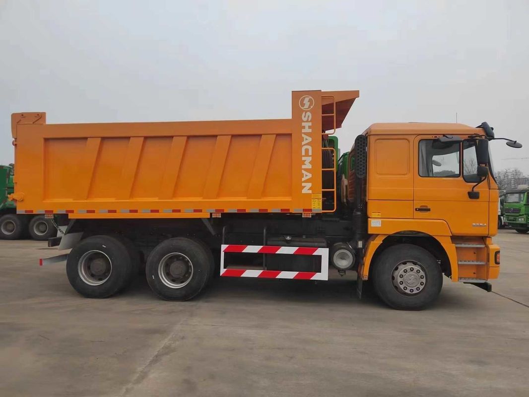 เครื่องยนต์ดีเซล Cummins SHACMAN รถบรรทุกขยะหนัก 25 ตัน ค่าใช้งาน X3000 6x4 420 EuroIII