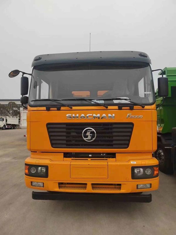 เครื่องยนต์ดีเซล Cummins SHACMAN รถบรรทุกขยะหนัก 25 ตัน ค่าใช้งาน X3000 6x4 420 EuroIII