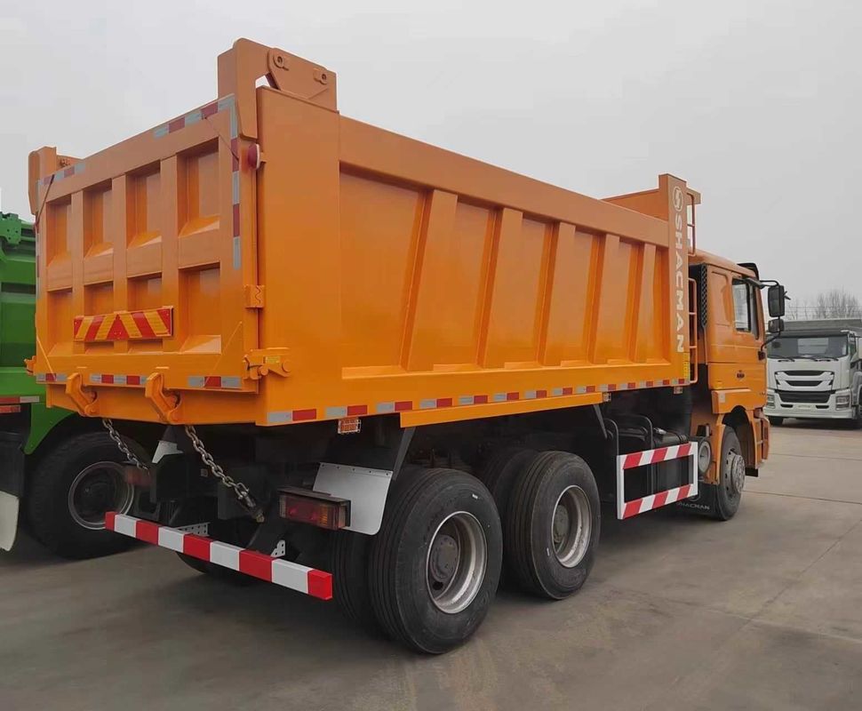 เครื่องยนต์ดีเซล Cummins SHACMAN รถบรรทุกขยะหนัก 25 ตัน ค่าใช้งาน X3000 6x4 420 EuroIII