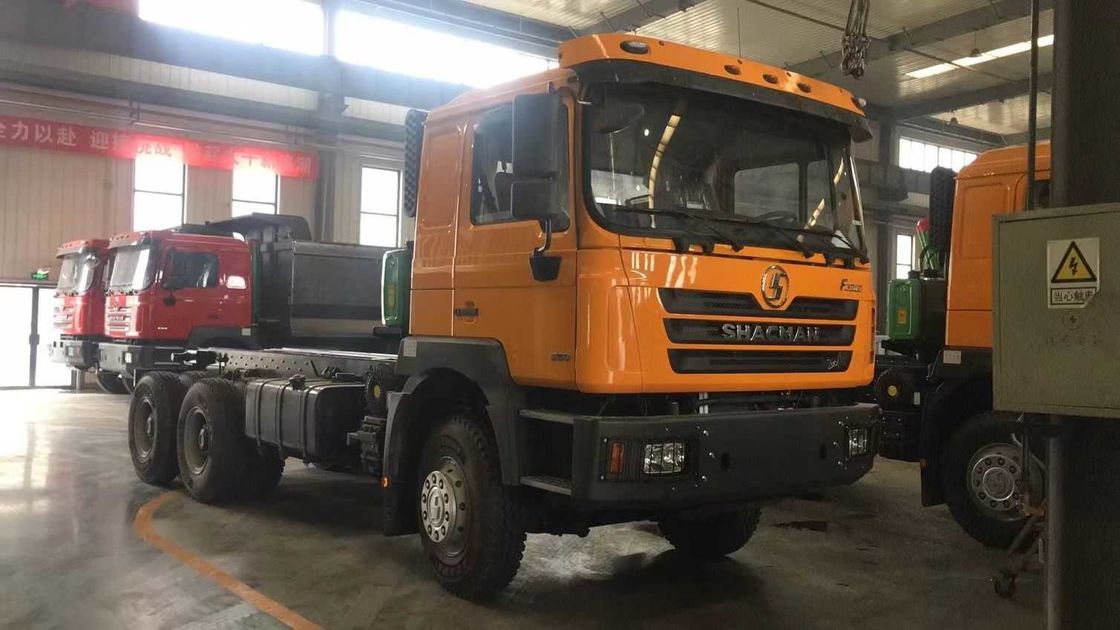 เครื่องยนต์ดีเซล Cummins SHACMAN รถบรรทุกขยะหนัก 25 ตัน ค่าใช้งาน X3000 6x4 420 EuroIII