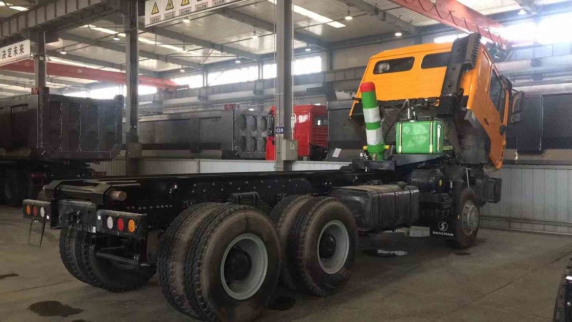 เครื่องยนต์ดีเซล Cummins SHACMAN รถบรรทุกขยะหนัก 25 ตัน ค่าใช้งาน X3000 6x4 420 EuroIII