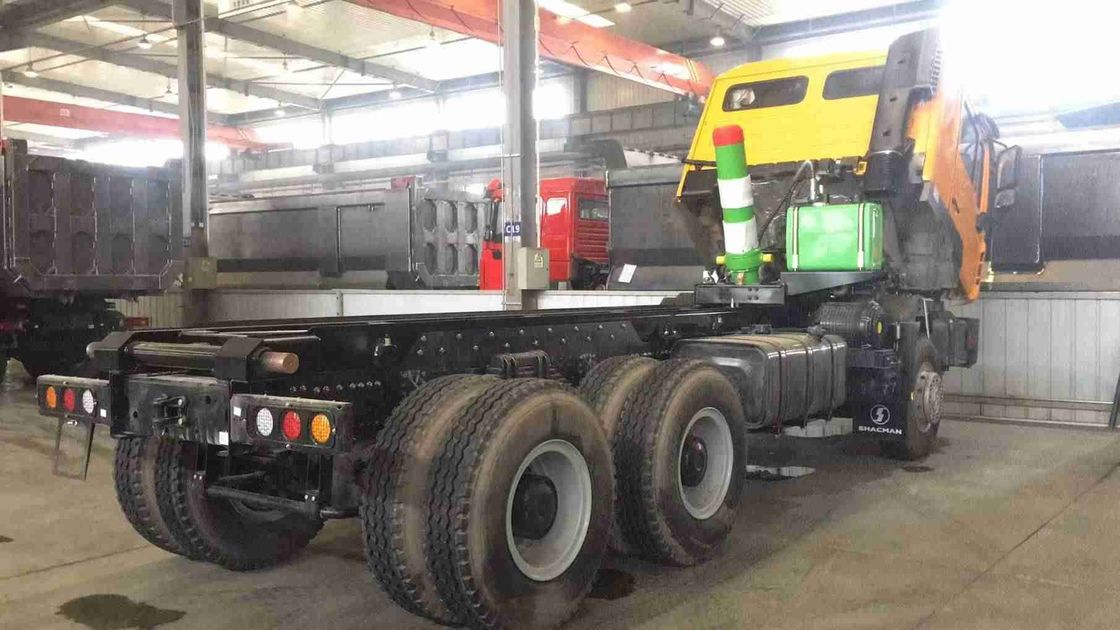 เครื่องยนต์ดีเซล Cummins SHACMAN รถบรรทุกขยะหนัก 25 ตัน ค่าใช้งาน X3000 6x4 420 EuroIII