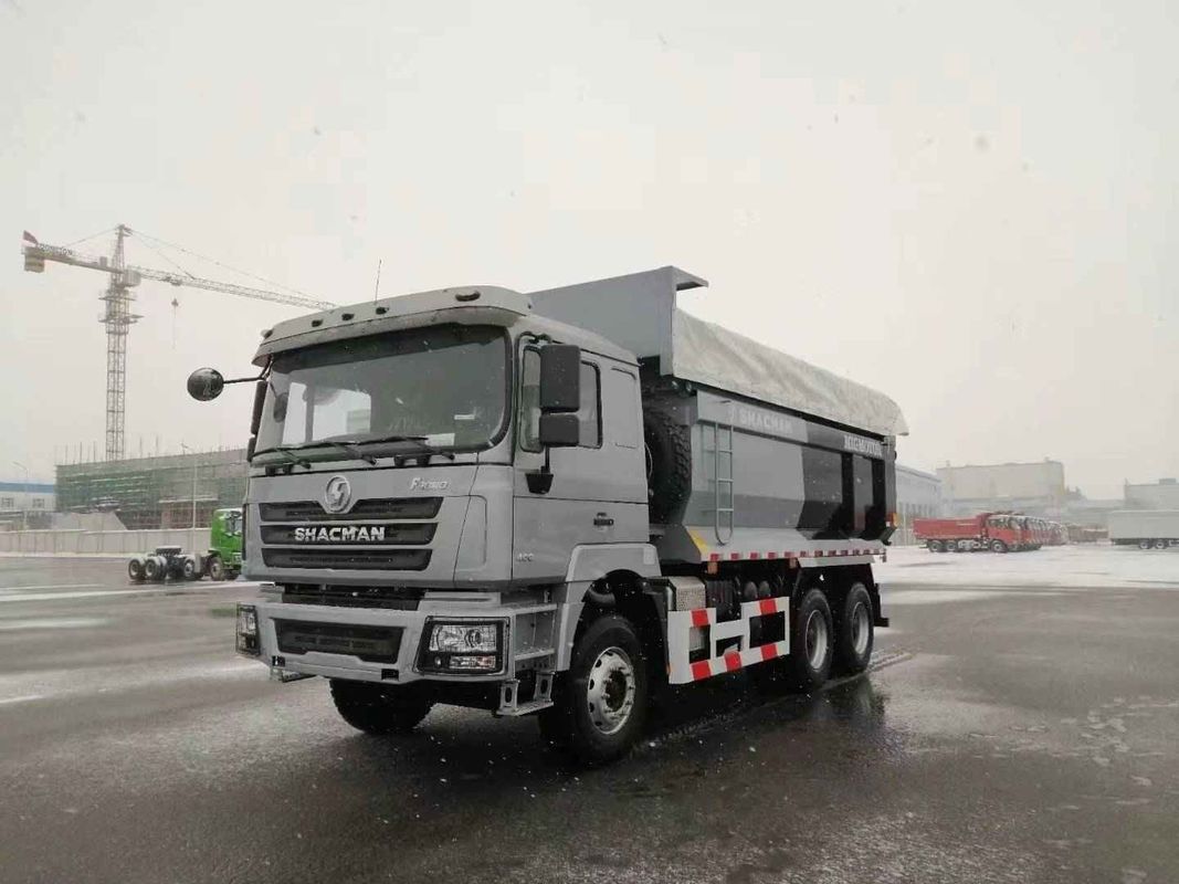 เครื่องยนต์ดีเซล Cummins SHACMAN รถบรรทุกขยะหนัก 25 ตัน ค่าใช้งาน X3000 6x4 420 EuroIII