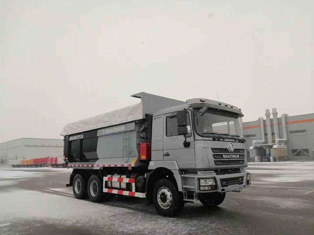 เครื่องยนต์ดีเซล Cummins SHACMAN รถบรรทุกขยะหนัก 25 ตัน ค่าใช้งาน X3000 6x4 420 EuroIII