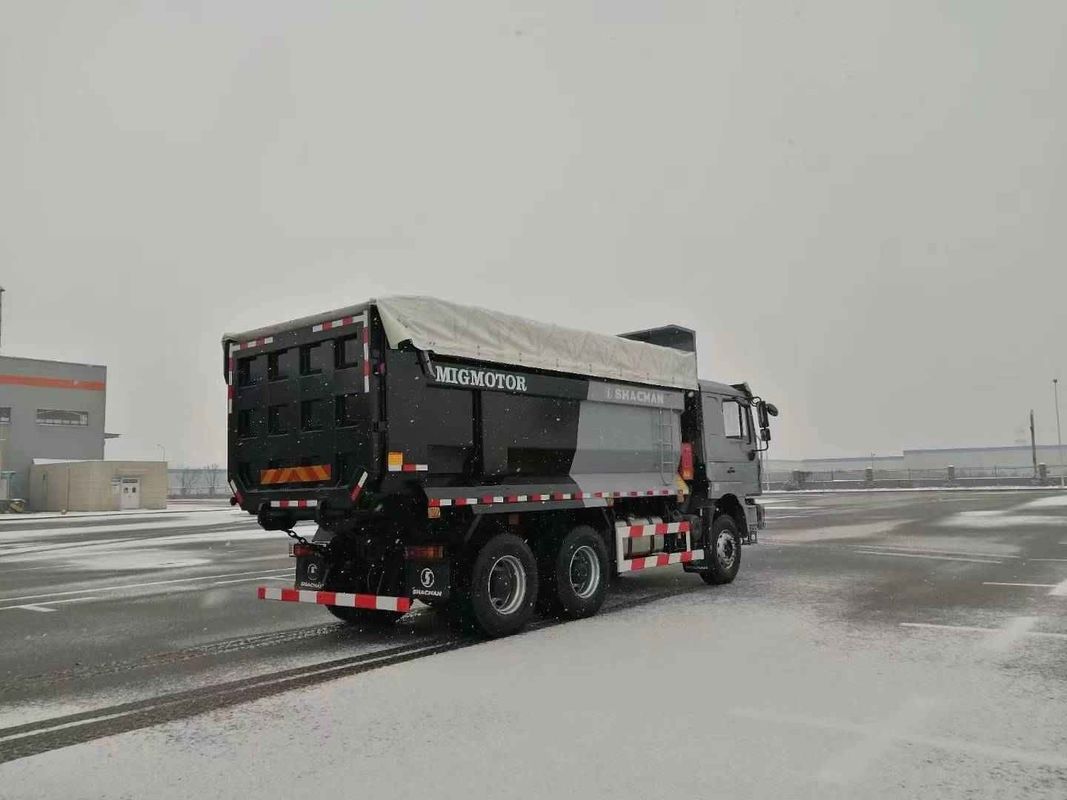 เครื่องยนต์ดีเซล Cummins SHACMAN รถบรรทุกขยะหนัก 25 ตัน ค่าใช้งาน X3000 6x4 420 EuroIII