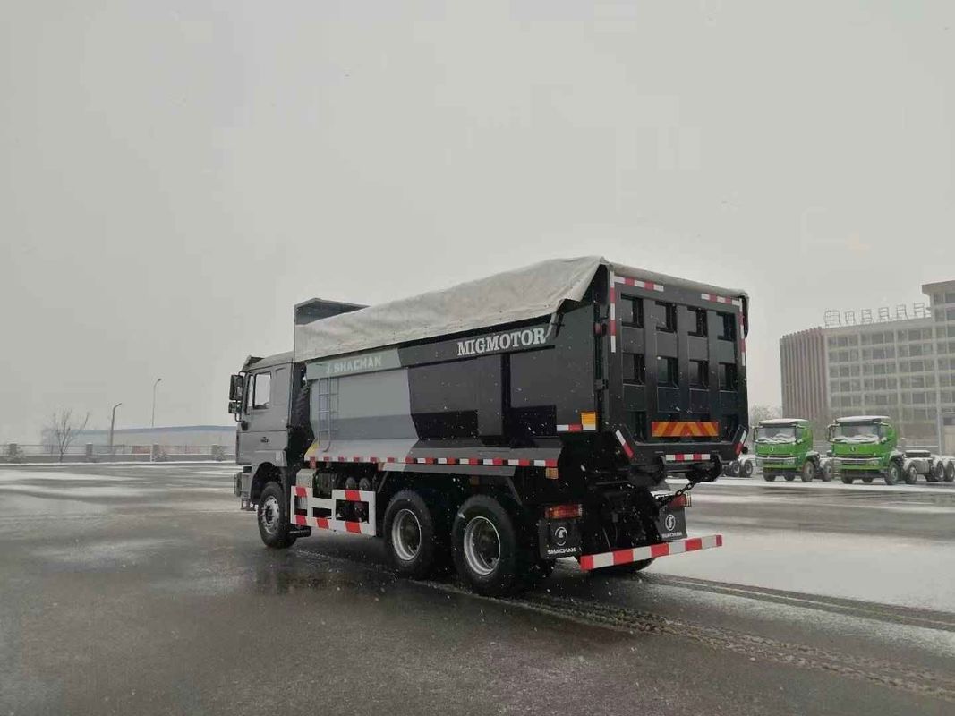 เครื่องยนต์ดีเซล Cummins SHACMAN รถบรรทุกขยะหนัก 25 ตัน ค่าใช้งาน X3000 6x4 420 EuroIII