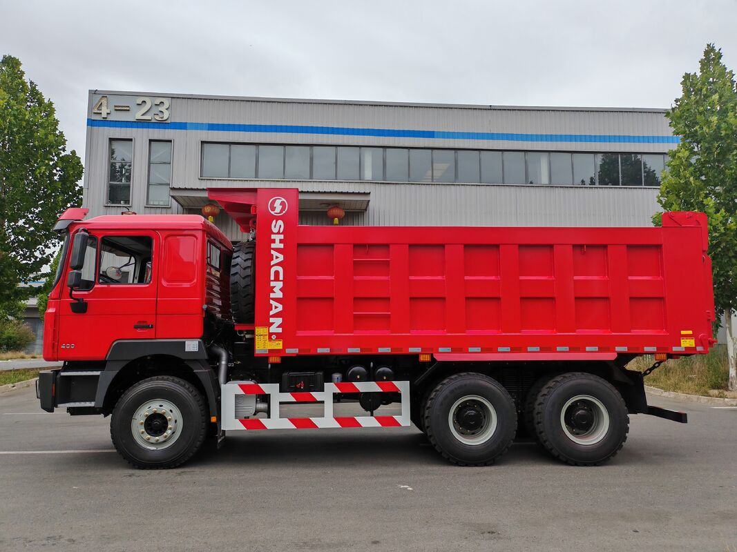 SHACMAN F3000 6X4 Heavy Duty Dump Truck with 9.5T /2*16 T Axle 300L Fuel Tank and 3775+1400 mm Wheelbase
