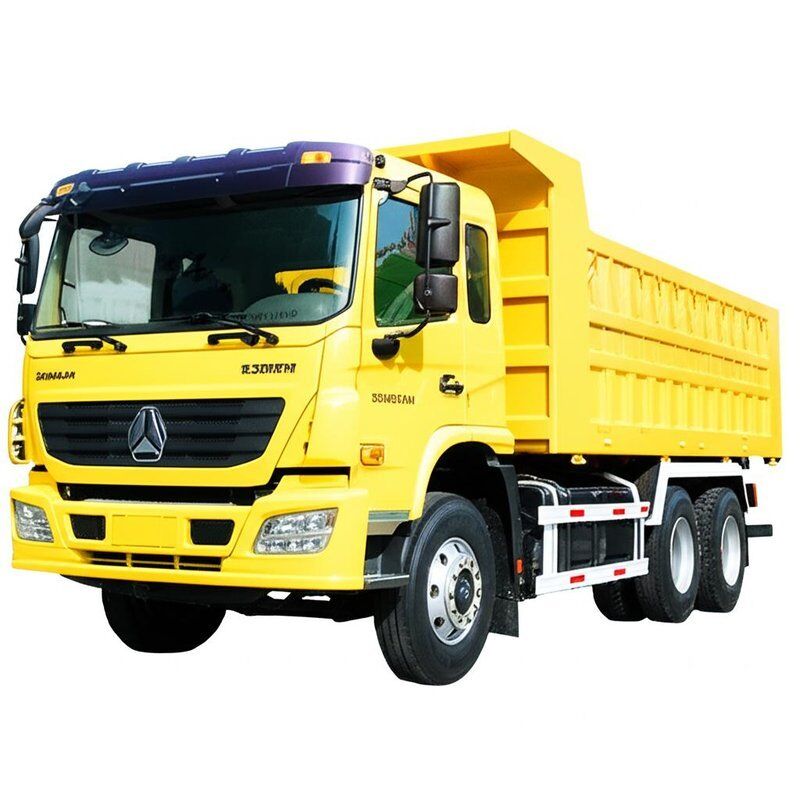 SHACMAN 3 Axle Heavy Dump Truck with 12.00R20 Tires 400L Fuel Tank and Manual Transmission 430HP EuroII 25 Ton