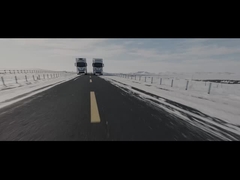 SHACMAN F3000 6x4 CNG รถบรรทุก 10JSD180 QH50 สปไลน์ การส่ง 340 Hp/430Hp 12.00R20 ยาง