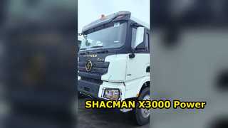 SHACMAN X3000 300Hp รถดั๊มพ์ทรงพลัง